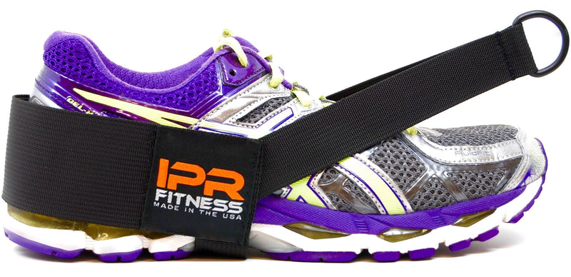 [Australia - AusPower] - IPR Fitness Glute Kickback LITE “Patented” 100% Made in The USA - Cable Machine Ankle Strap Black Men's 