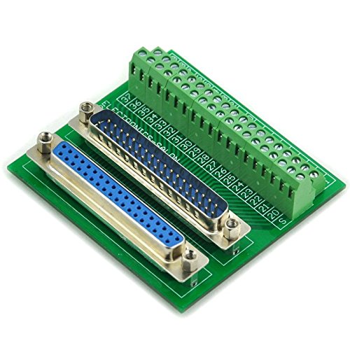 [Australia - AusPower] - Electronics-Salon D-SUB DB37 Male/Female Header Breakout Board, DSUB Terminal Block Connector. 