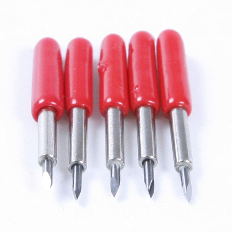 [Australia - AusPower] - 5pcs 45 Degree Roland GCC Vinyl Cutter Cutting Plotter Blade Spare Part 
