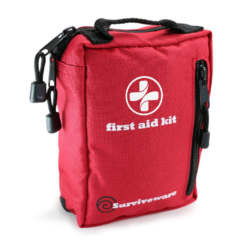 [Australia - AusPower] - Surviveware Comprehensive Premium First Aid Kit Emergency Medical Kit for Trucks, Cars, Camping, Office and Sports and Outdoor Emergencies - Medium 100 Piece Set 