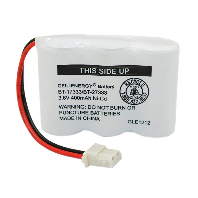 [Australia - AusPower] - Geilienergy BT-17333 BT-27333 Handset Telephone Rechargeable Battery 2/3AA 3.6V NI-CD Cordless Phone Battery Compatible with Vtech BT17333 BT27333 BT-17233 BT17233 BT-163345 CS5121 (Pack of 1) 1PCS BT17333 Battery 