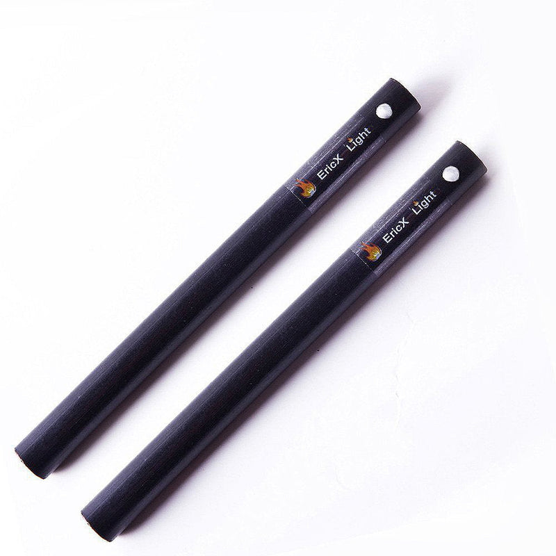 [Australia - AusPower] - EricX Light 2 PCS 1/2 Inch X 6 Inch Ferrocerium Rod Flint Fire Starter, Super Thick Rod Provide You A Decent Shower of Sparks, Drilled A Lanyard Hold Perfect for DIY Your Own Survival Kit 