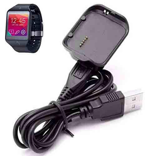 [Australia - AusPower] - Kissmart for Gear 2 Neo Charger, Replacement Charging Cradle Dock for Samsung Galaxy Gear 2 Neo SM-R381 Smart Watch (R381 Charger) 