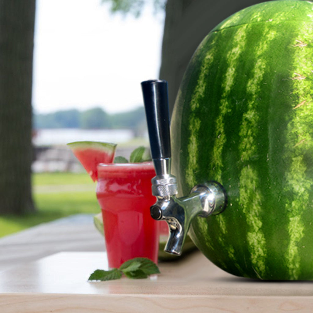 [Australia - AusPower] - Blazin Watermelon Tap - Brass and Chrome Keg Kit - Pumpkin Fruit Ice Tea Drink Dispenser 