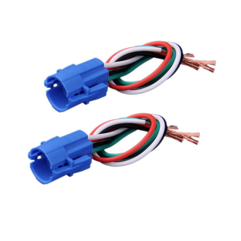 [Australia - AusPower] - NOT FIT U16C2, 16mm Pigtail, Wire Connector, Socket Plug Only for U16F1/U16F2 /U16F5 Pushbutton Switch (Pack of 2) 
