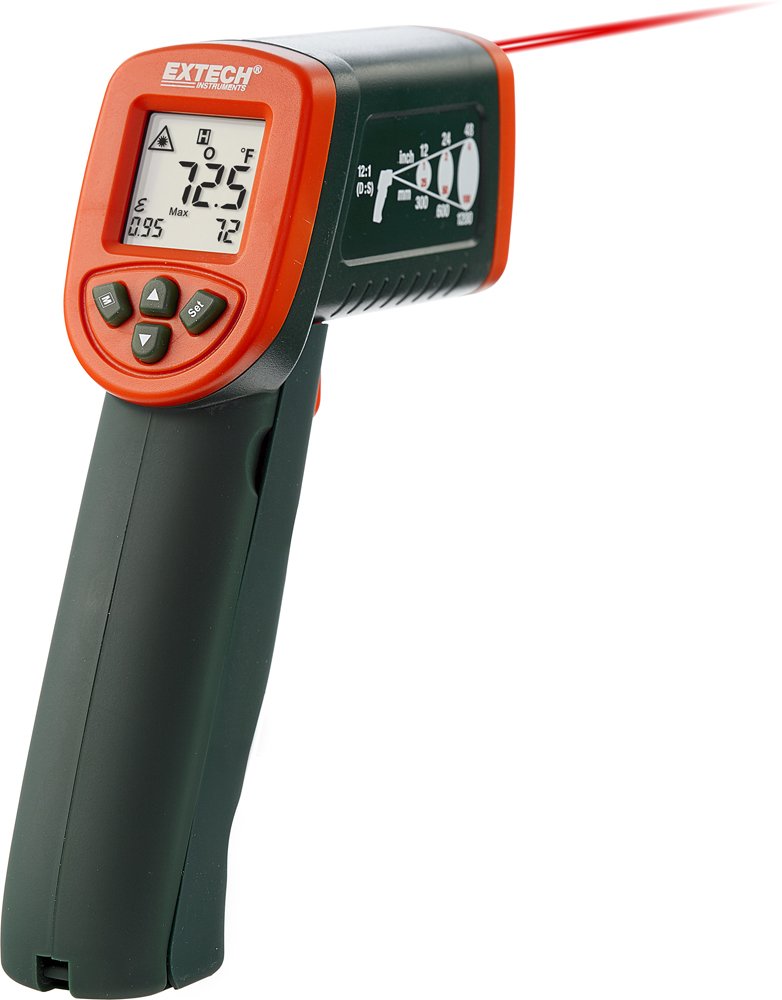 [Australia - AusPower] - Extech IR267 Mini Infrared Thermometer with Type K 