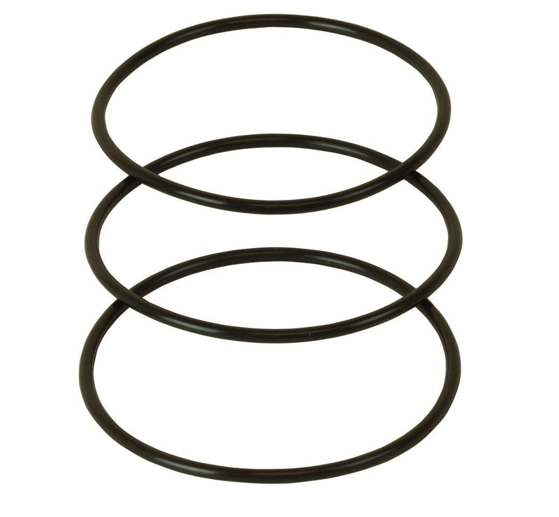 [Australia - AusPower] - APEC Water Systems Set 3 Pcs 3.5" O.D. Replacement O-Ring for Reverse Osmosis Water Filter Housings, Black Version A 