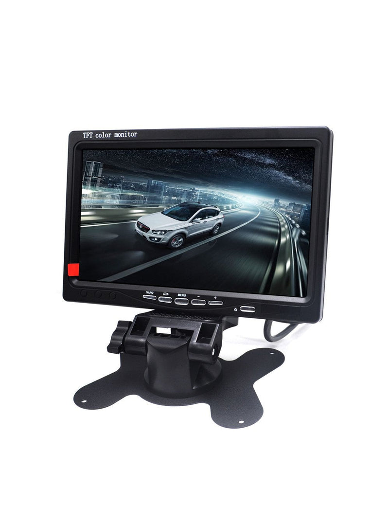 [Australia - AusPower] - Padarsey 7 Inch LED Backlight TFT LCD Monitor for Car Rearview Cameras, Car DVD, Serveillance Camera, STB, Satellite Receiver and Other Video Equipment 