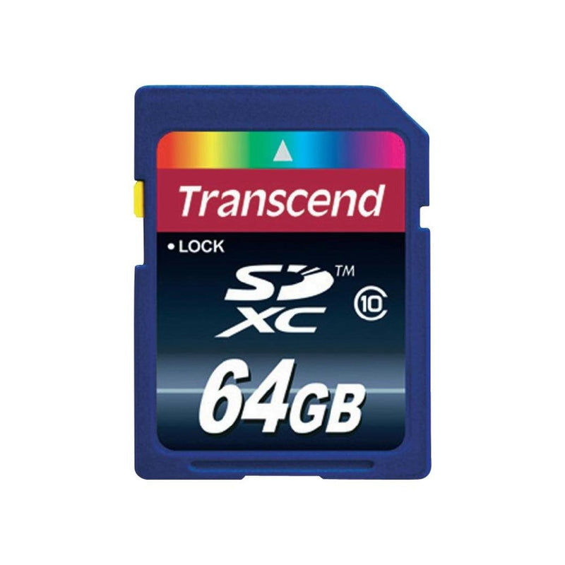 [Australia - AusPower] - Transcend SD Card Compatible With Canon EOS Rebel T6 Digital Camera Memory Card 64GB Secure Digital Class 10 Extreme Capacity (SDXC) Memory Card 