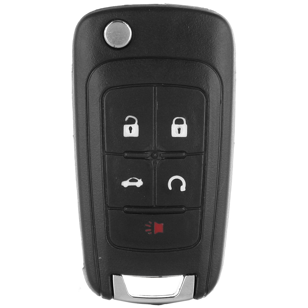 [Australia - AusPower] - SCITOO 1PC OHT01060512 Keyless Entry Remote Flip Key Shell for Chevy 2003-2006 Buick Encore Allure LaCrosse 