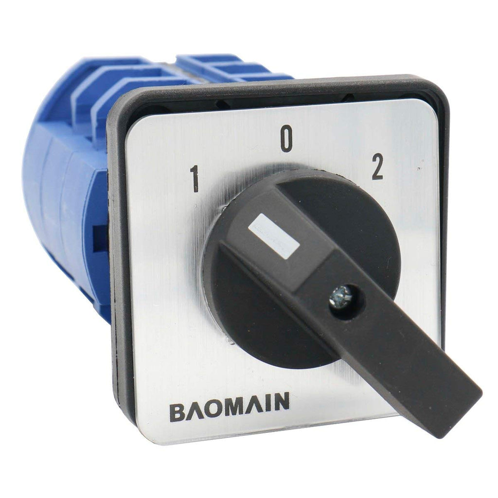[Australia - AusPower] - Baomain Universal Rotary Changeover Switch SZW26-63 660V 63A 3 Position 3 Phase 