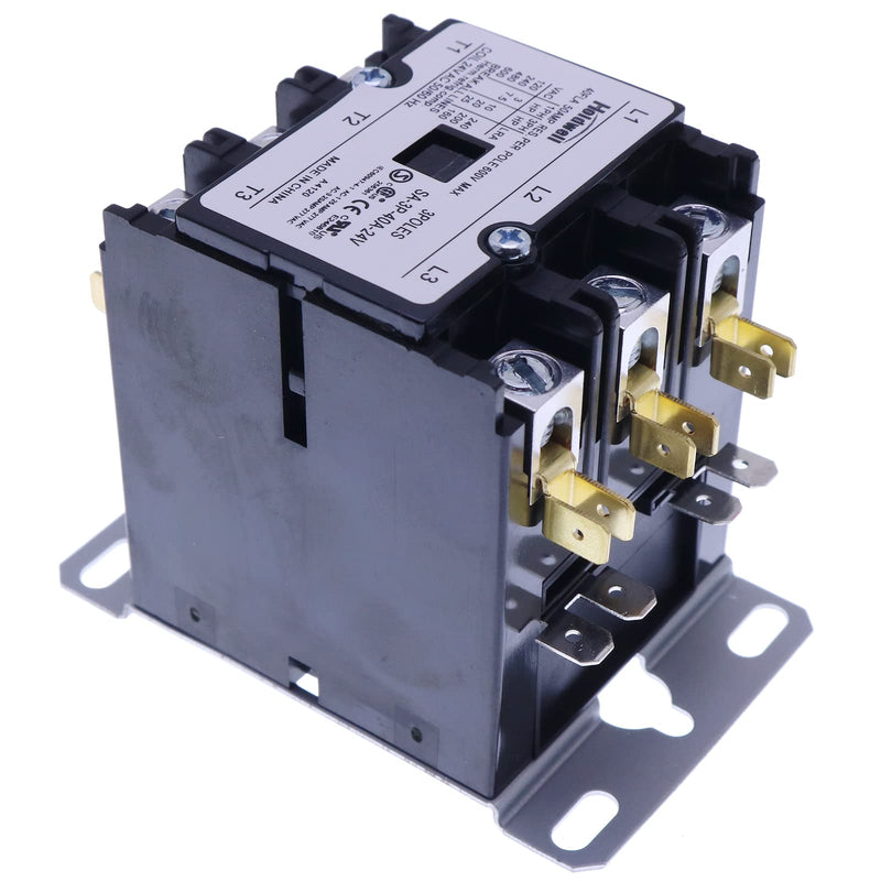 [Australia - AusPower] - Holdwell SA-3P-40A-24V 3 Pole 40 Amp 24V Coil Definite Purpose Air Conditioner Contactor 
