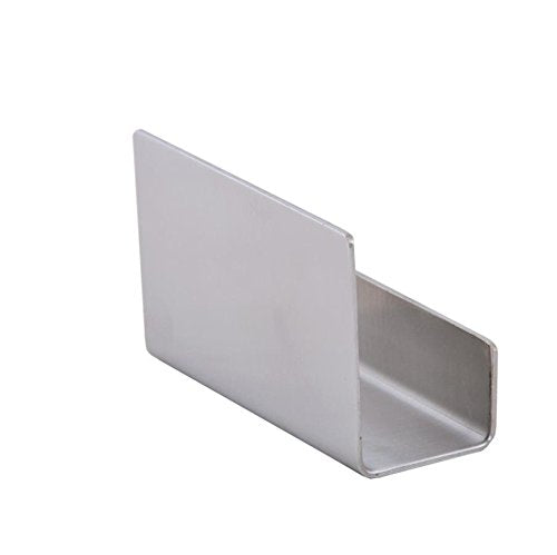 [Australia - AusPower] - Bluelasers Business Card Holder with Full Stainless Steel Body Desktop Card Holder Perfect for Office Business Name Card Organizer 