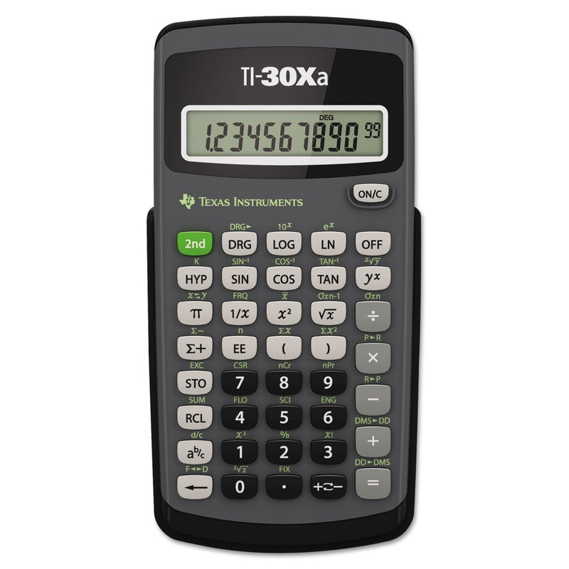 [Australia - AusPower] - Texas Instruments TI30XA TI-30Xa Scientific Calculator, 10-Digit LCD 