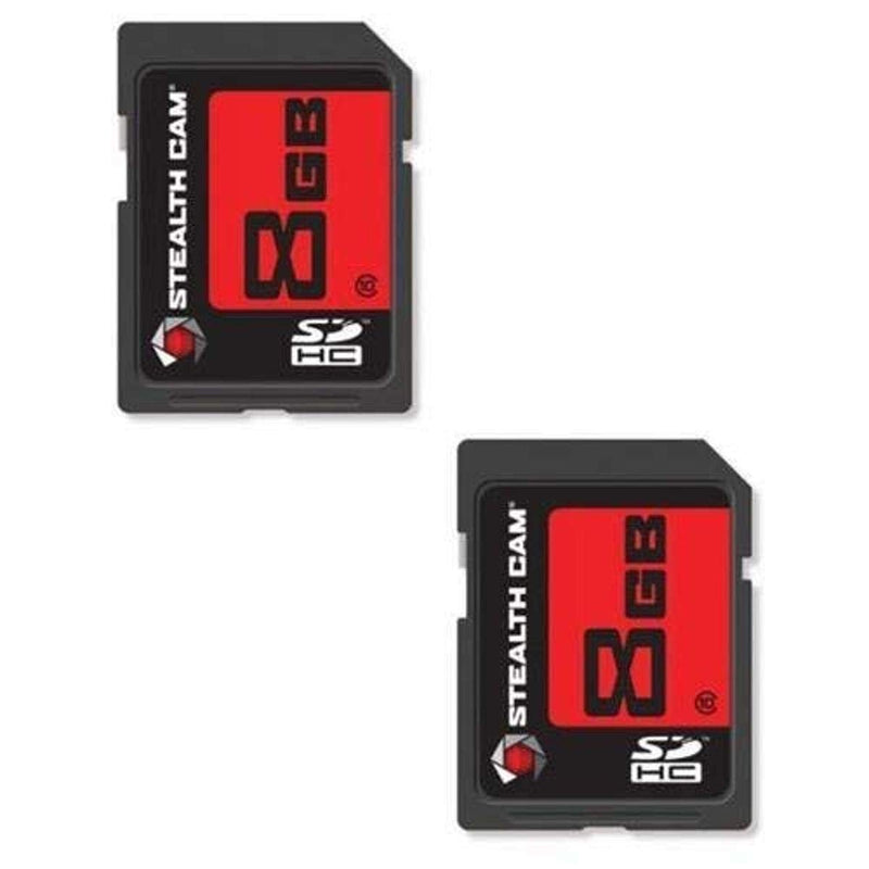 [Australia - AusPower] - Stealth Cam 8GB SD Card 2 Pack 2SD8GB 