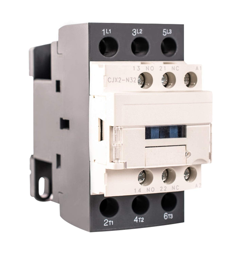 [Australia - AusPower] - Electrodepot 20 Amp Motor Control AC Contactor 18A 3 Phase 3-Pole, Lighting 32A Coil 120V - 100% Quality 