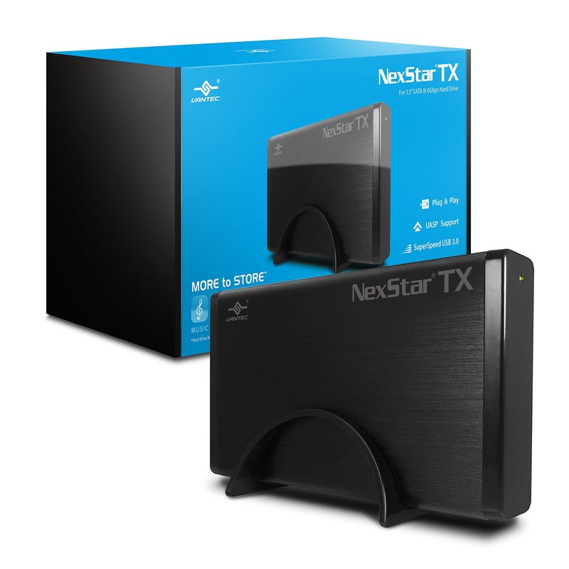 [Australia - AusPower] - Vantec NexStar TX 3.5" USB 3.0 Hard Drive Enclosure (NST-328S3-BK ) NexStar TX - USB 3.0 (Updated version) 