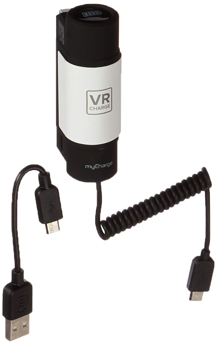 [Australia - AusPower] - myCharge VRCharge Portable Charger for Samsung Gear VR - White/Black 