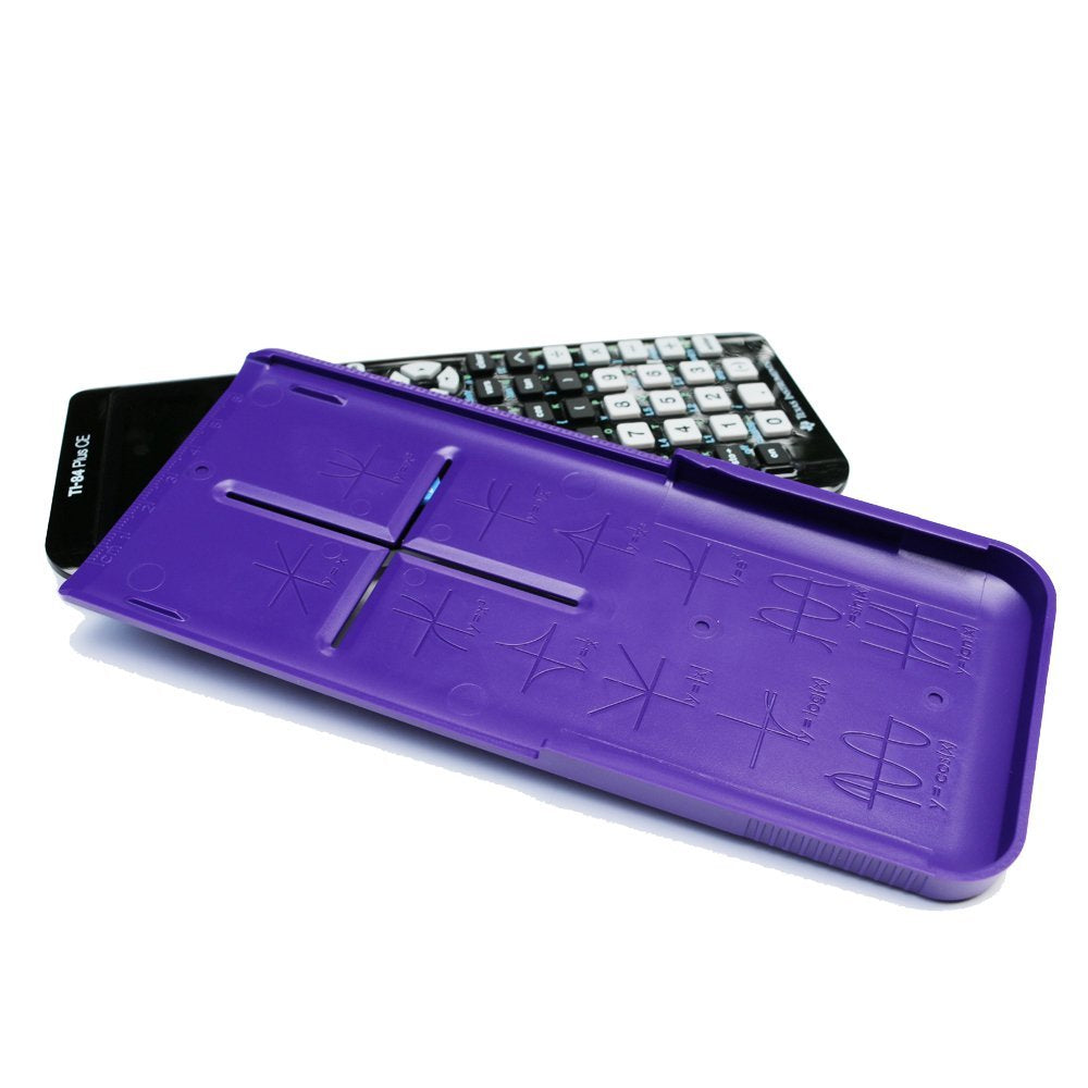 [Australia - AusPower] - EZ Graphing Purple Hard Slide Cover for TI 84 Plus CE (See Description for Details) 