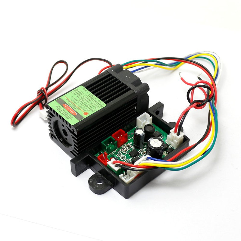 [Australia - AusPower] - 12V Green Diode Lasers 532nm Laser Module Dot with TTL 0-30KHZ & Fan Cooling - Long Time Working 