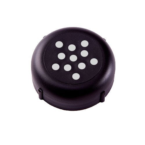 [Australia - AusPower] - Revolutionary New 6-8 OZ Plastic Cheese Shaker Lids 1 Dozen. Rust Proof! (Black) Black 