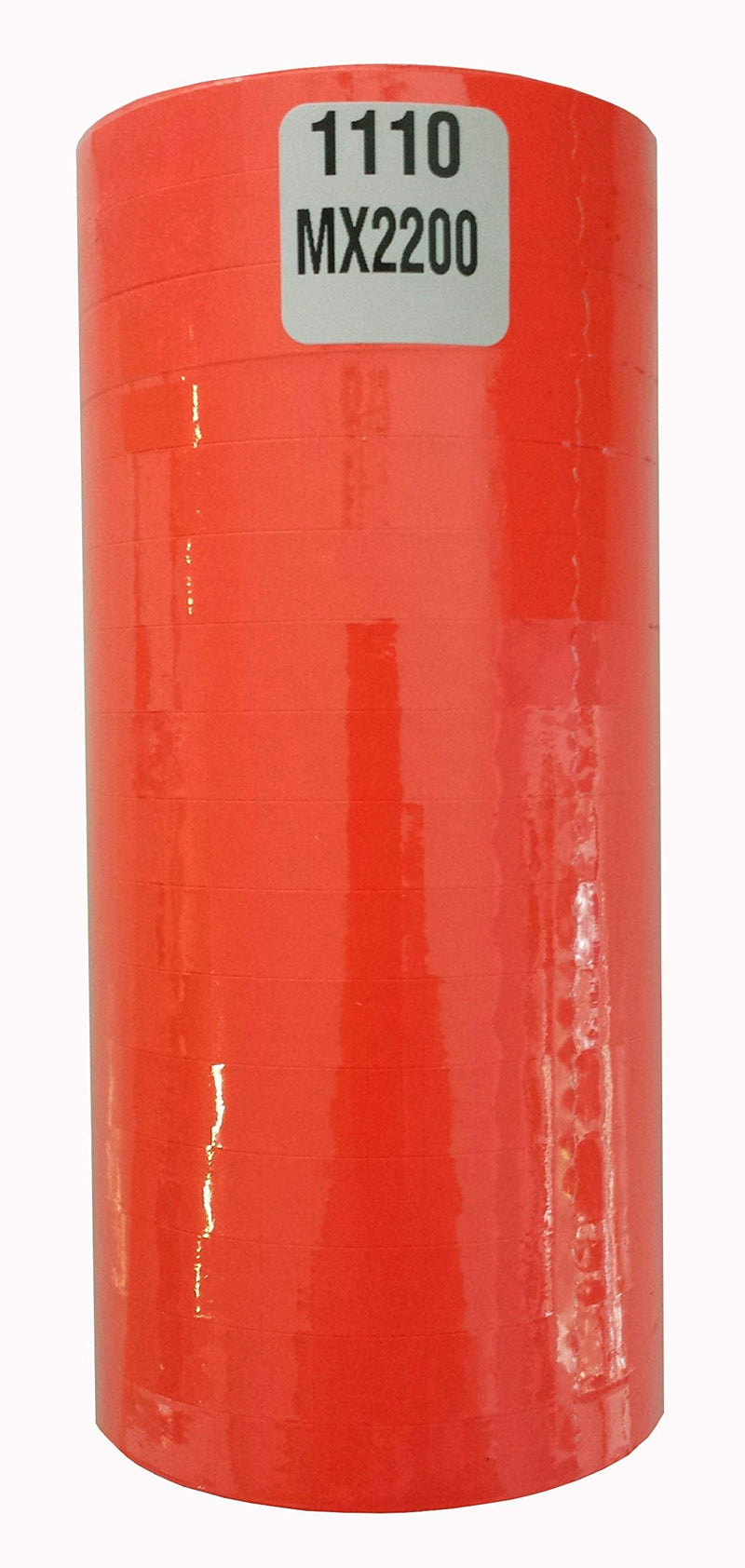 [Australia - AusPower] - 1110 Fluorescent Red Labels for Monarch 1110 or Motex MX-2200 