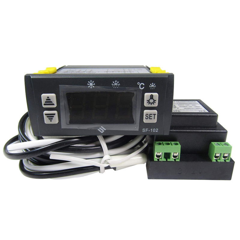 [Australia - AusPower] - MXBAOHENG Electronic Temperature Controller SF-102 Digital Display Freezer Thermostat 110V 