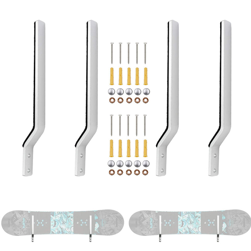 [Australia - AusPower] - YYST Snowboard Storage Rack Wall Mount Wall Holder - Hardware Included-Hold 2 Boards 