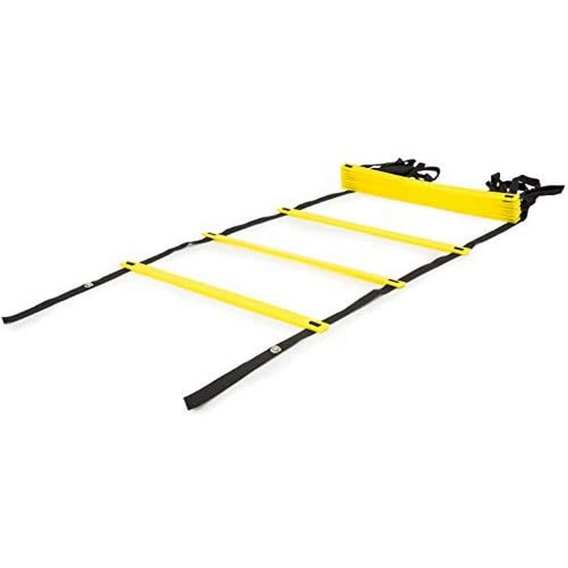 [Australia - AusPower] - ProsourceFit Speed Agility Ladder 8, 12, and 20 Rung for Speed Training and Sports Agility Workouts with Free Carrying Bag 12 Rungs 