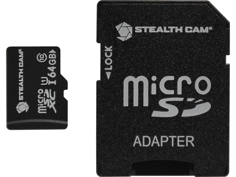 [Australia - AusPower] - Stealth Cam Micro SD Memory Card with Adapter 32 GB 