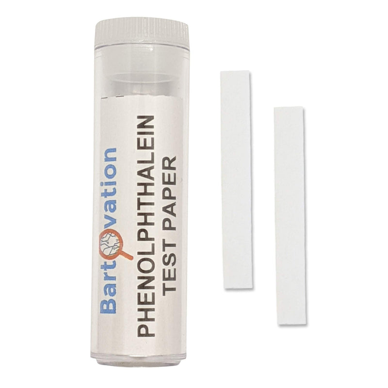 [Australia - AusPower] - Phenolphthalein Test Paper [Vial of 100 Paper Strips] for Qualitative Leak Detection of Ammonia Vapors 