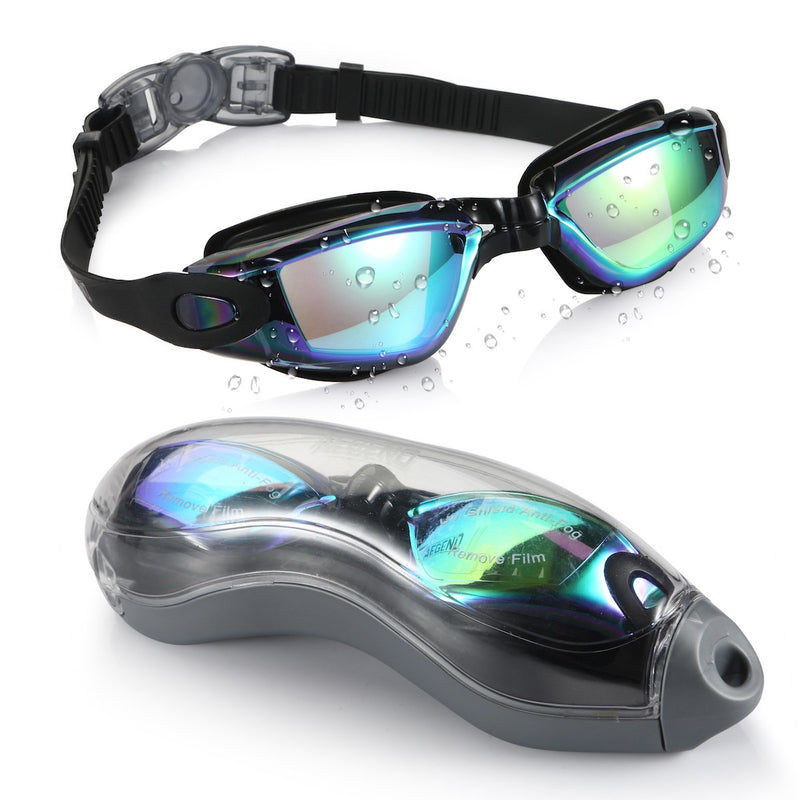[Australia - AusPower] - Aegend Swim Goggles, Swimming Goggles No Leaking Full Protection Adult Men Women Youth 