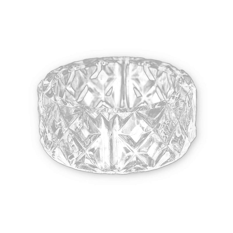 [Australia - AusPower] - Clear Crystal Plastic Napkin Holder Rings 12 Pieces 2 inch 