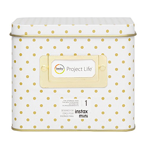 [Australia - AusPower] - Project Life Miscellaneous Instagram-Storage-Tin-Polka Dot 