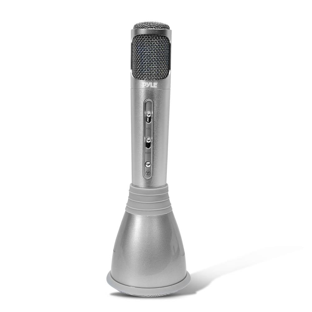 [Australia - AusPower] - Pyle Microphone Portable Wireless Karaoke Machine , Mini Handheld Cellphone Karaoke Player Built-iin Speaker, Karaoke Mic Machine for Home KTV 