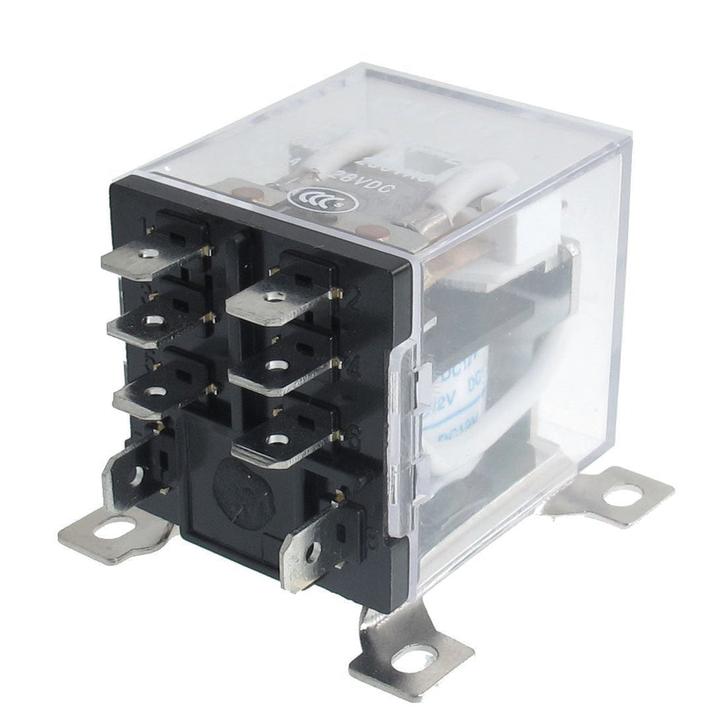 [Australia - AusPower] - URBEST 8 Pin JQX-12F 2Z DC 12V 30A DPDT General Purpose Power Relay for Remote Control, Automatic Control System 