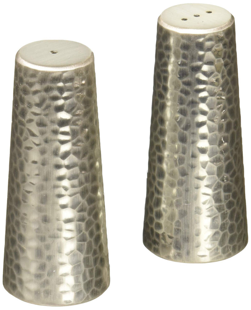 [Australia - AusPower] - Matte Silver Two Tone salt-and-pepper-mills, 3.2" Tall, Matte SilverTwo Tone 