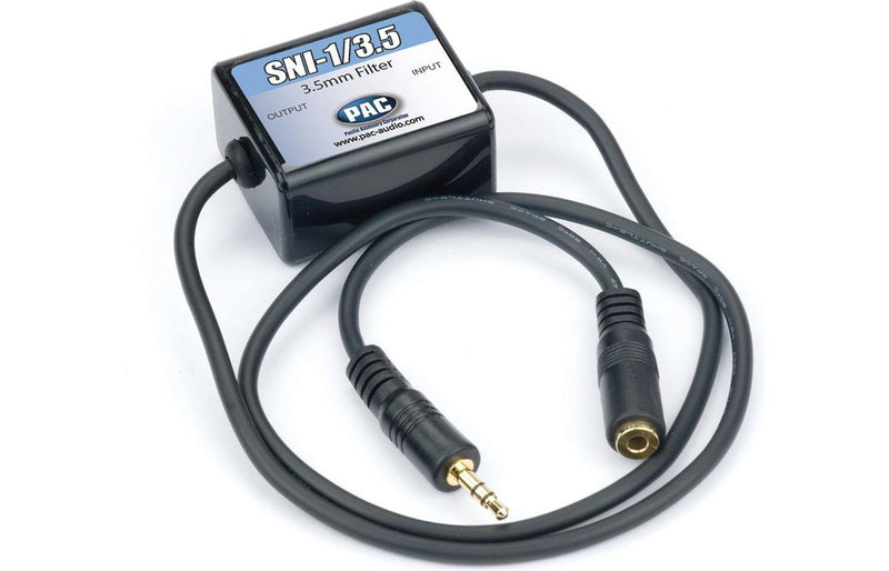 [Australia - AusPower] - PAC Noise Filter for 3.5 Aux. between audio source & radio 