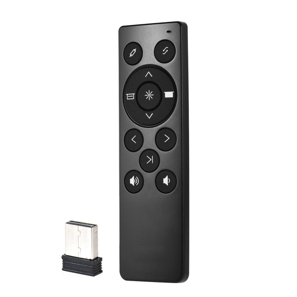 [Australia - AusPower] - Miritz 2.4GHz Wireless Presenter, USB Control PowerPoint PPT, Remote Control Clicker for Multi Media Devices, Projector, PC, Tablet ect 
