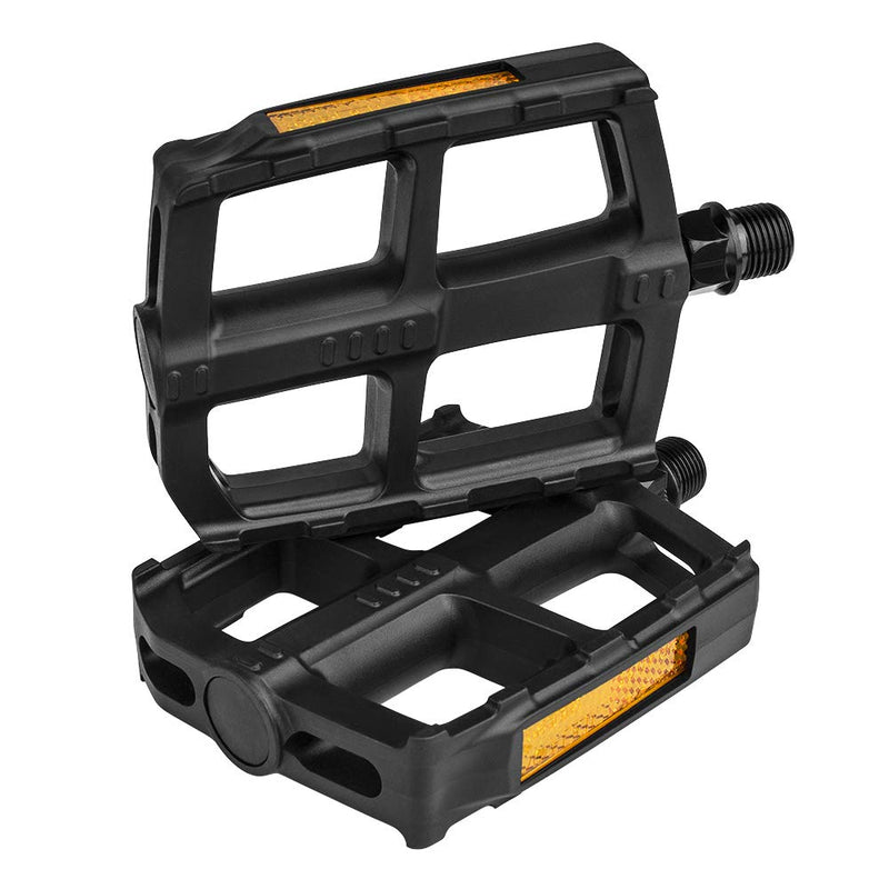 [Australia - AusPower] - BV Bike Pedal Set, Bicycle Pedals, 9/16-Inch Boron Steel Spindle, Pair 