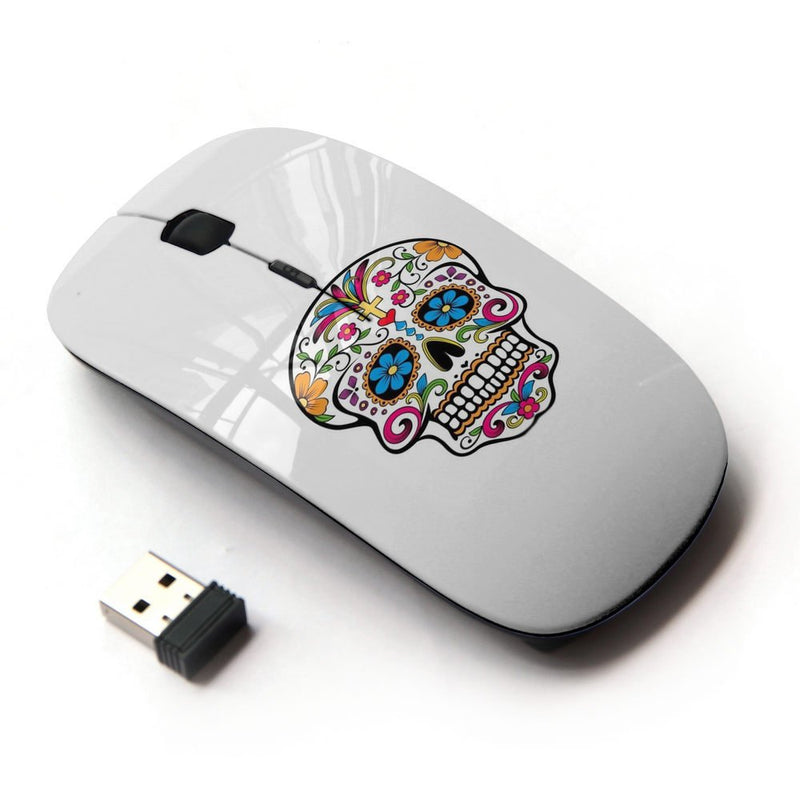 [Australia - AusPower] - KOOLmouse [ Optical 2.4G Wireless Mouse ] [ Colorful Sugar Skull ] 