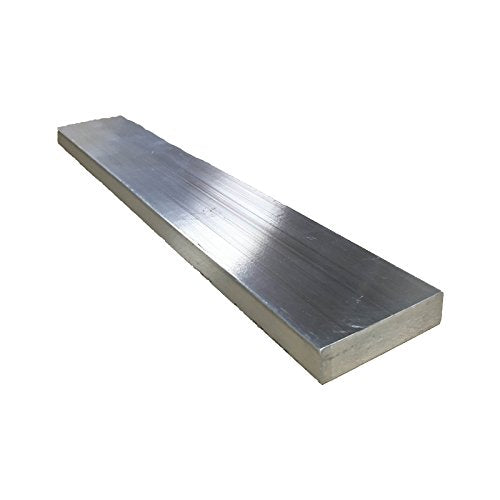 [Australia - AusPower] - Remington Industries 0.50X3.0FLT6061T6511-8 1/2" x 3" Aluminum Flat Bar, 6061 General Purpose, 8" Length, T6511 Mill Stock, Extruded, 0.50" Diameter 