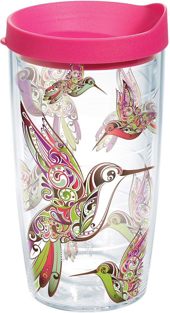 [Australia - AusPower] - Tervis HUMMINGBIRDS Insulated Tumbler 16oz Clear Inner 16 oz 