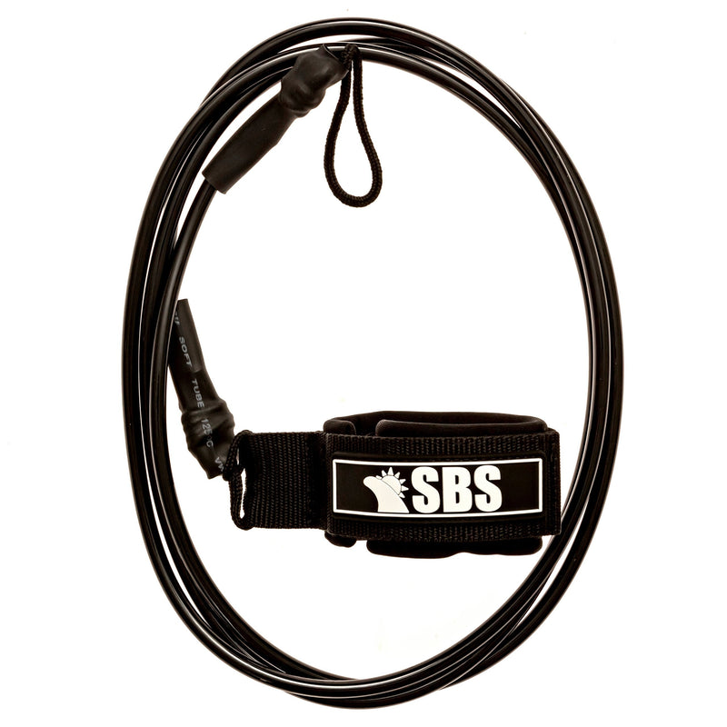 [Australia - AusPower] - Santa Barbara Surfing SBS - 8ft Soft Top Leash - 8' Replacement Leash for Wavestorm and Other SoftTop Surfboards 