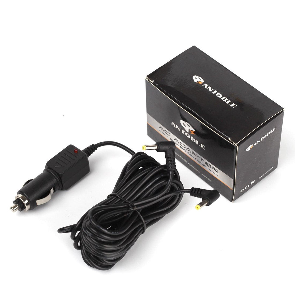 [Australia - AusPower] - 11ft Long Cord Car 2 Two Output DC Adapter for Insignia NS-DS9PDVD15 9" Dual Screen Portable DVD Player Auto Vehicle Boat RV Camper Cigarette Lighter Plug Power Supply Cord Cable Charger PSU 