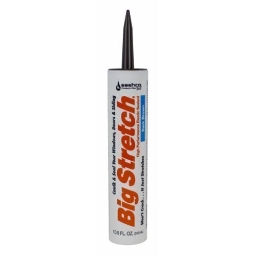 [Australia - AusPower] - Sashco 10008 2 Pack 10.5 oz. Big Stretch Acrylic Latex High Performance Caulking Sealant, Dark Brown 
