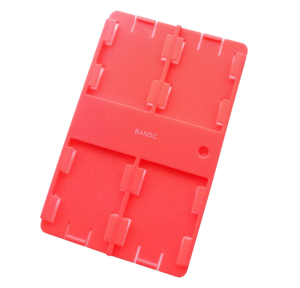 [Australia - AusPower] - Bandc 2pcs Red Sd/sdhc/sdxc Card Storage Holder Case (Memory Card Not Included) 