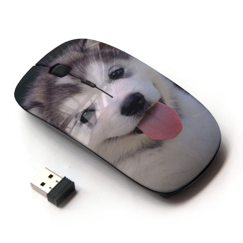 [Australia - AusPower] - KOOLmouse [ Optical 2.4G Wireless Mouse ] [ Husky Siberian Dog Cute Puppy ] 