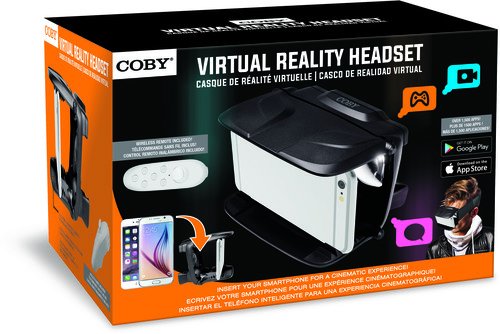 [Australia - AusPower] - Coby CVG-01-RC Virtual Reality Goggles with Wireless Remote 