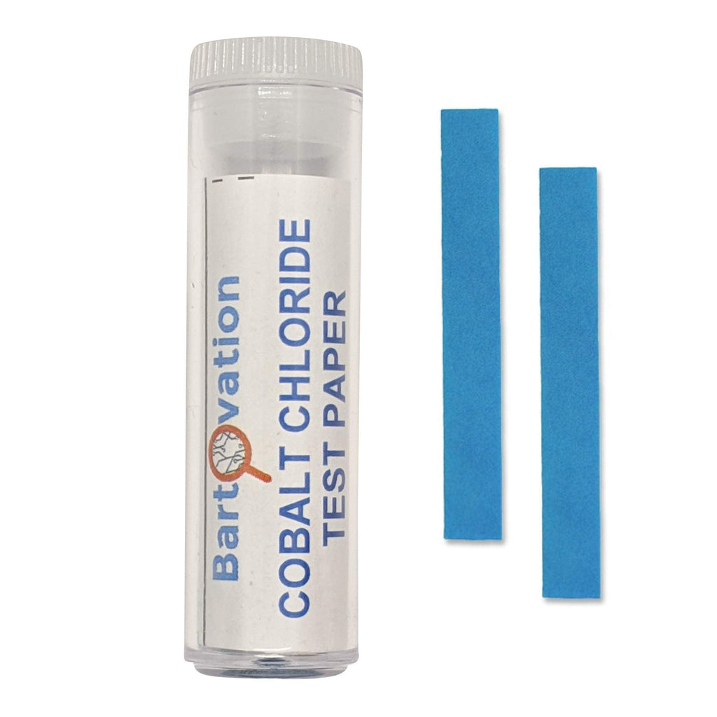 [Australia - AusPower] - Cobalt Chloride Test Paper [Vial of 100 Strips] for Water, Moisture and Humidity Detection 